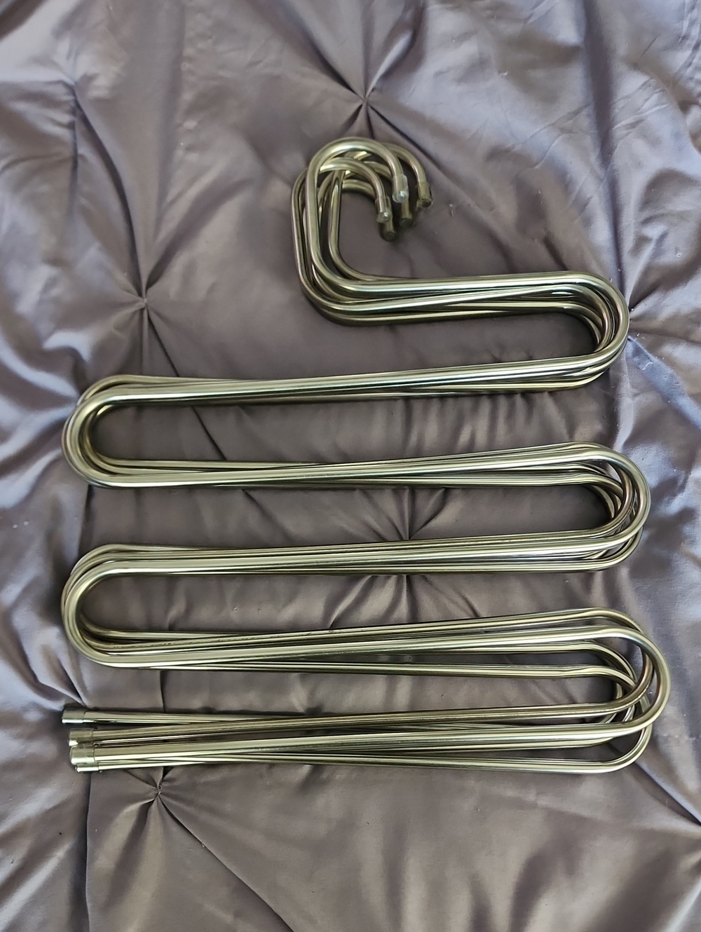 Metal S-Shaped Multi-Purpose Hangers (Set Of 5) 🩶